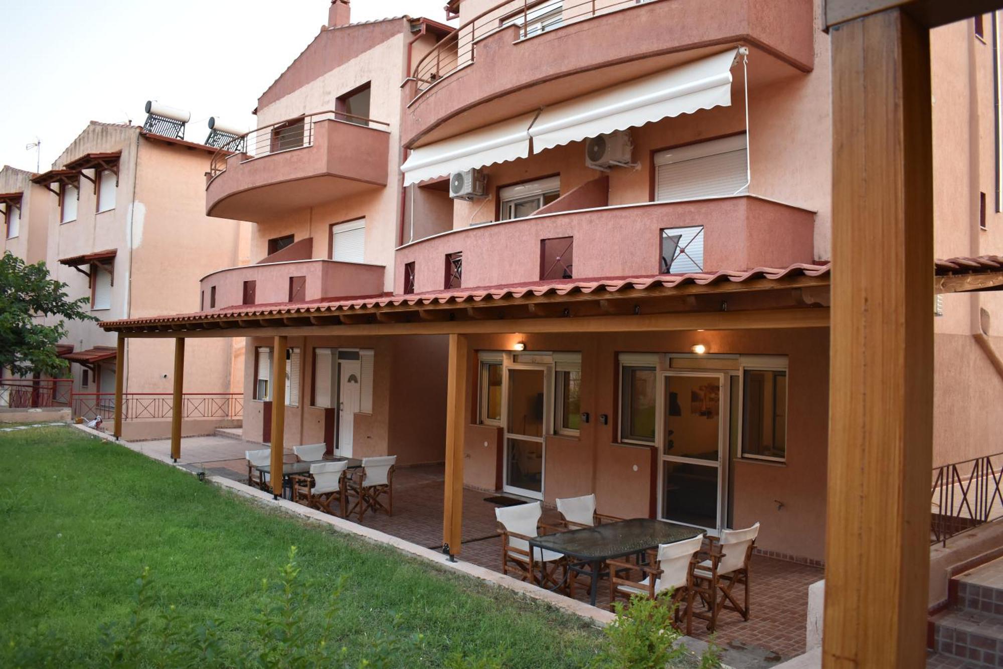 Ikies Luxury Maisonette Halkidiki Psakoudia Bagian luar foto